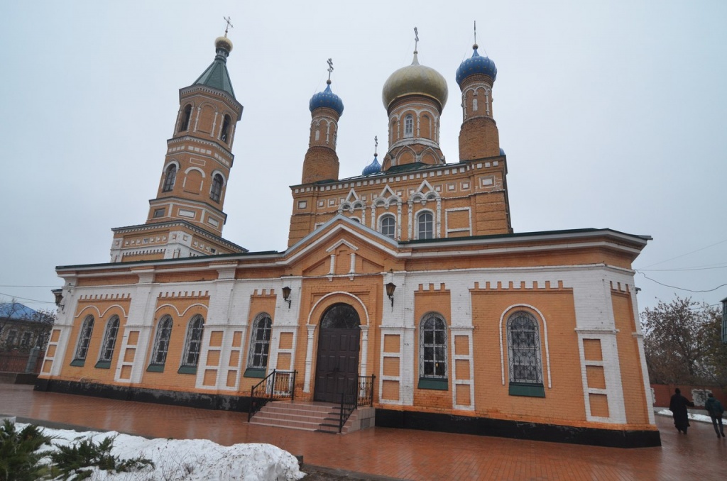 Оренбург храм Димитрия Солунского