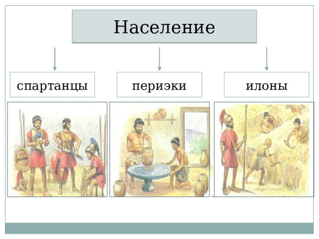 Население спартанцы периэки илоны 