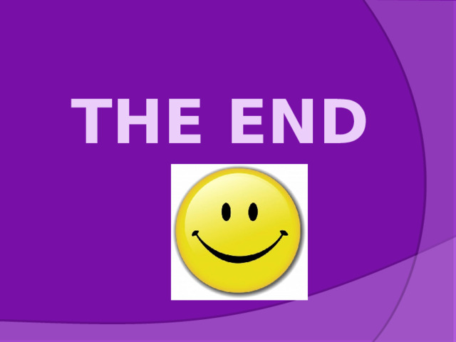 THE END  