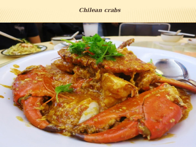 Chilean crabs 