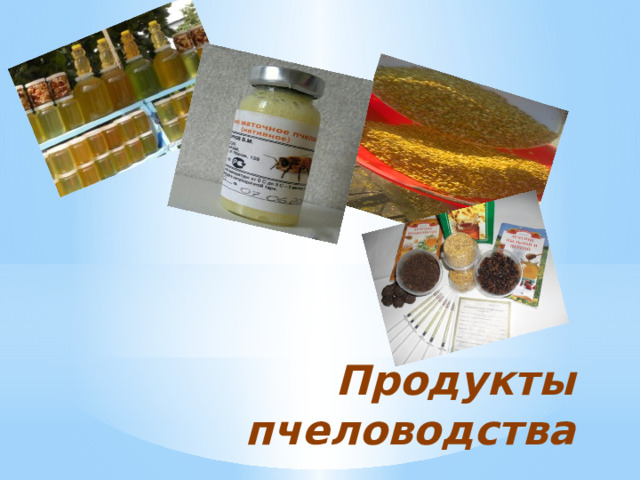 Продукты пчеловодства 