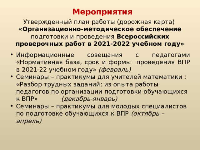 Дорожная карта профессионального развития молодого педагога