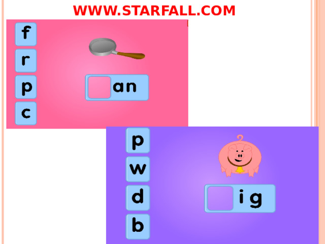 WWW.STARFALL.COM 