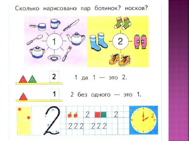 Презентация число 2 цифра 2 1 класс школа россии