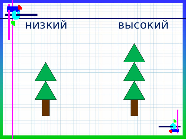 Проект по математике 1 класс формы размеры цвет