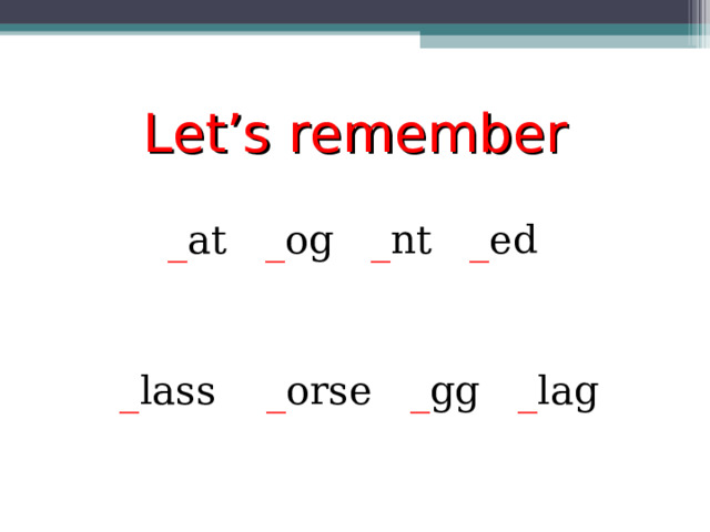 Let’s remember _ at _ og _ nt _ ed  _ lass _ orse _ g g _ lag 