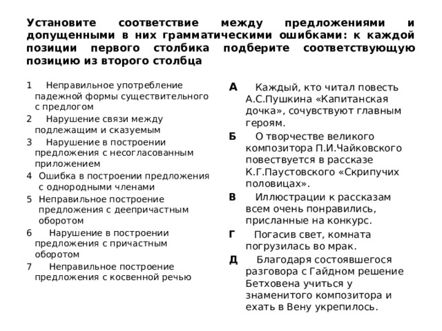 Выбор падежной формы управляемого слова. Грамматические нормы (синтаксические но