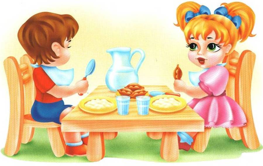 Культура поведения за столом картинки