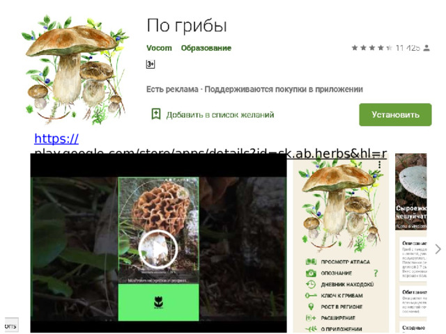 https:// play.google.com/store/apps/details?id=sk.ab.herbs&hl=ru  