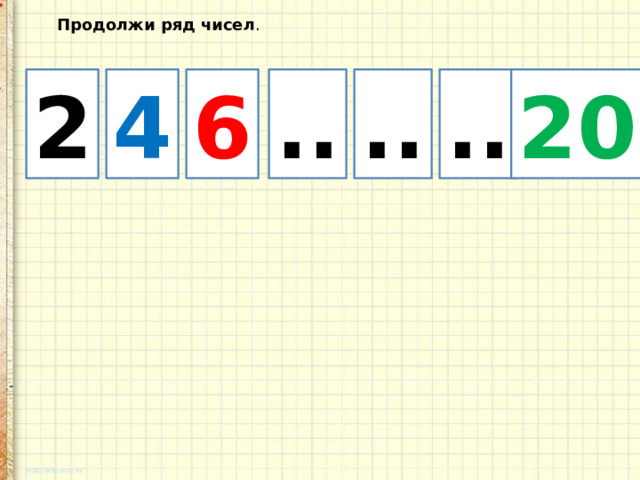 Не работает ряд цифр