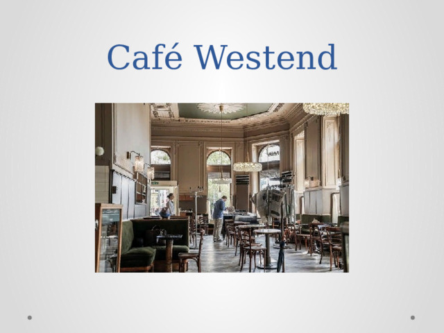 Café Westend 