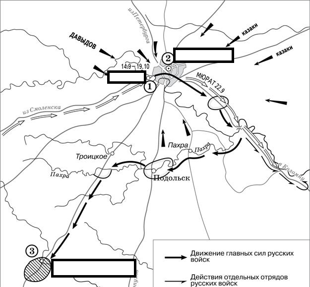 Карта войны 1812 года егэ