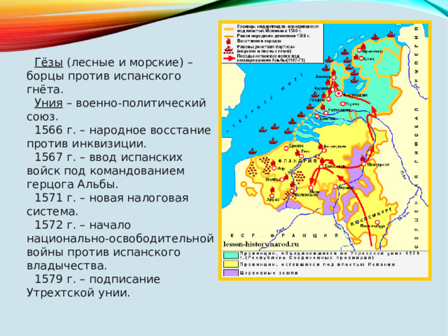 Презентация освободительная война в нидерландах рождение республики соединенных провинций