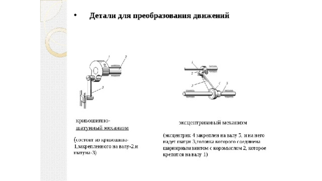 Эксцентрик в швейной машинке