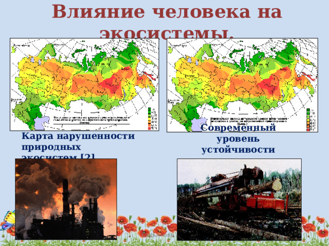 Карта экосистем россии