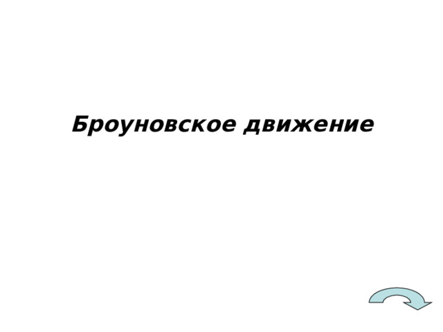 Броуновское движение 