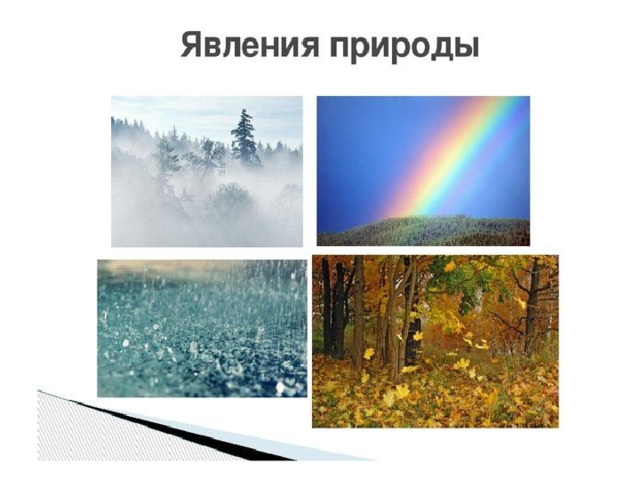 Проект презентация для дошкольников тема природные явления