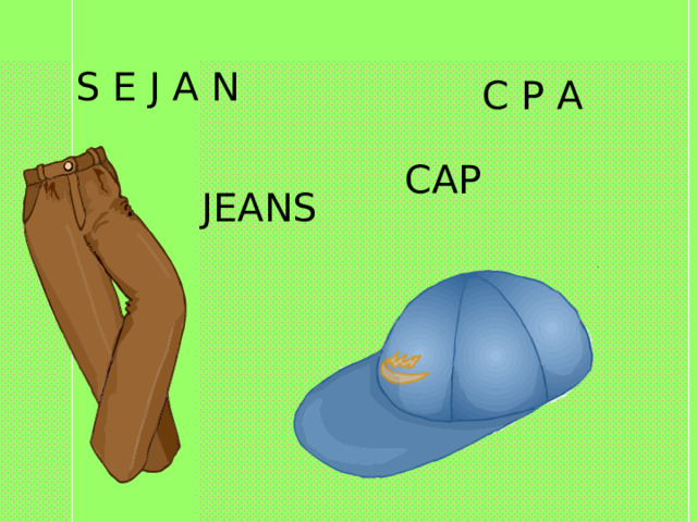 C P A  S E J A N CAP JEANS 
