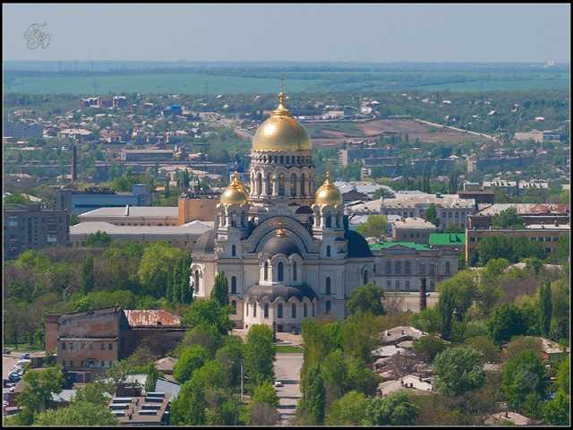 Новочеркасский собор сверху