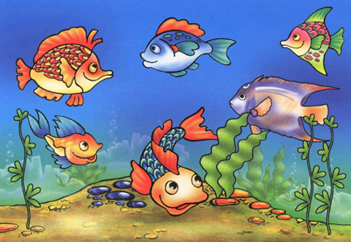 Рыбки в аквариуме для детей дошкольного возраста