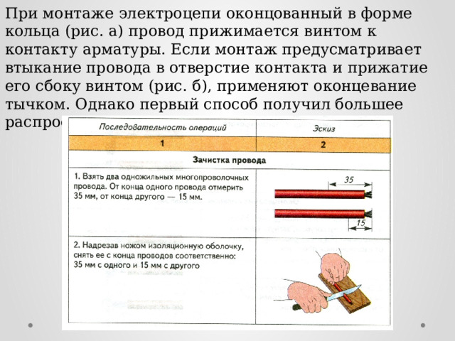 Электрические провода 8 класс технология презентация