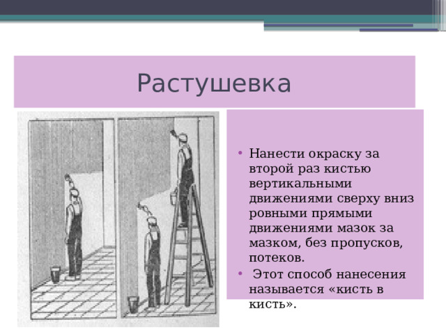 Технология окраски потолков водными составами