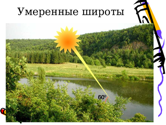 Экваториальные, тропические широты  