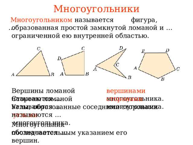 Какая фигура называется ломаной 8