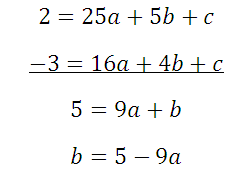 Как найти коэффициент к в уравнении параболы y kx2