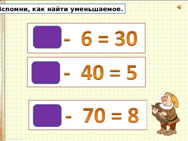 Проверка вычитания 2 класс школа россии презентация