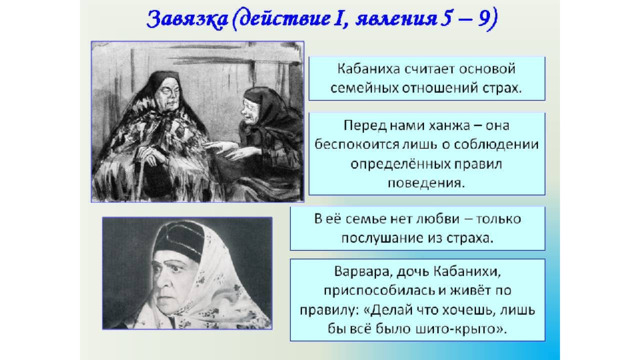 Действия явления. Отношения Кабанихи с семьей. Взаимоотношения Варвары и Кабанихи. Кабаниха таблица. Отношение Кабанихи к Варваре.