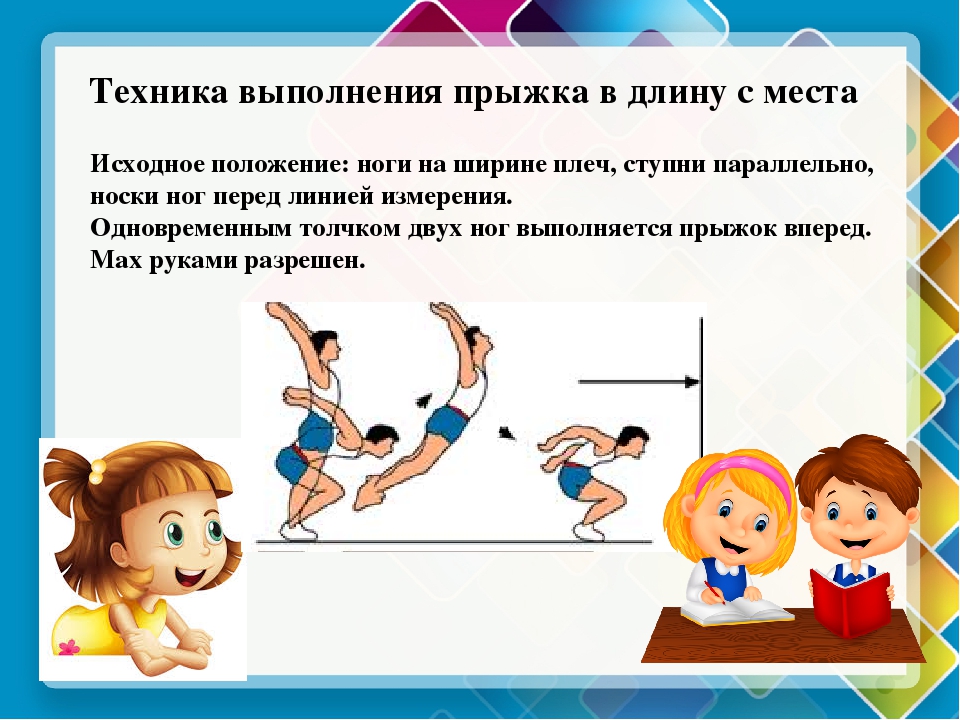 Текст описание упражнения. Прыжок в длину с места. Техника прыжка в длину с места. Технику выполнения прыжка в длину с места. Техника выполнения прыжка.вдоину с места.