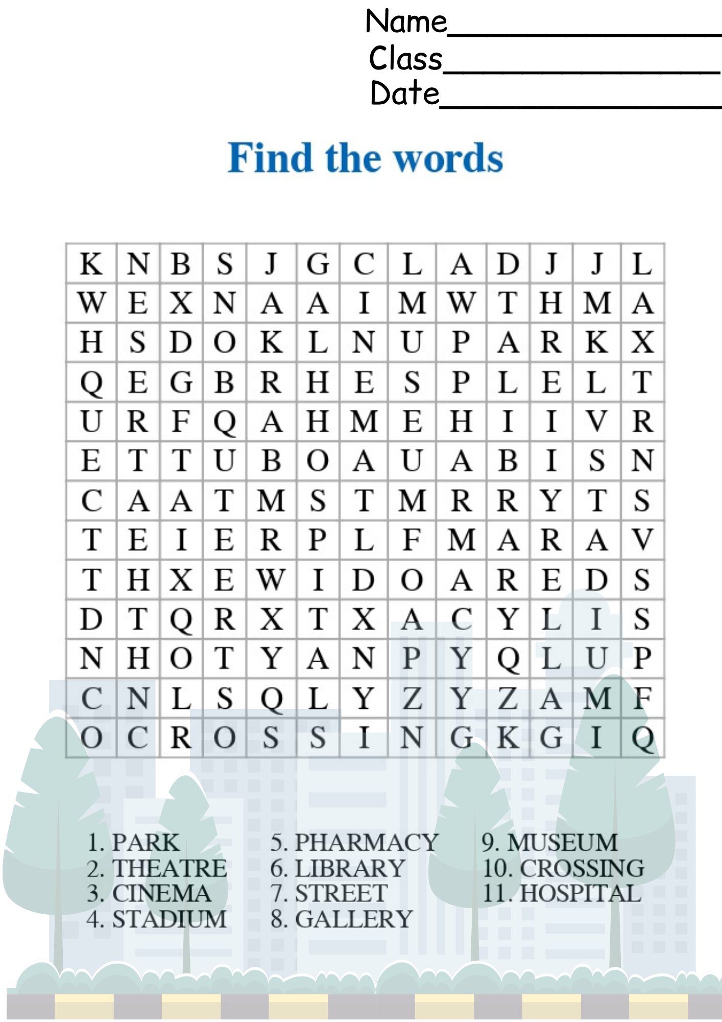 Игра Find Words