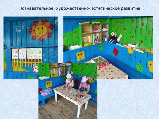 Познавательное, художественно- эстетическое развитие 