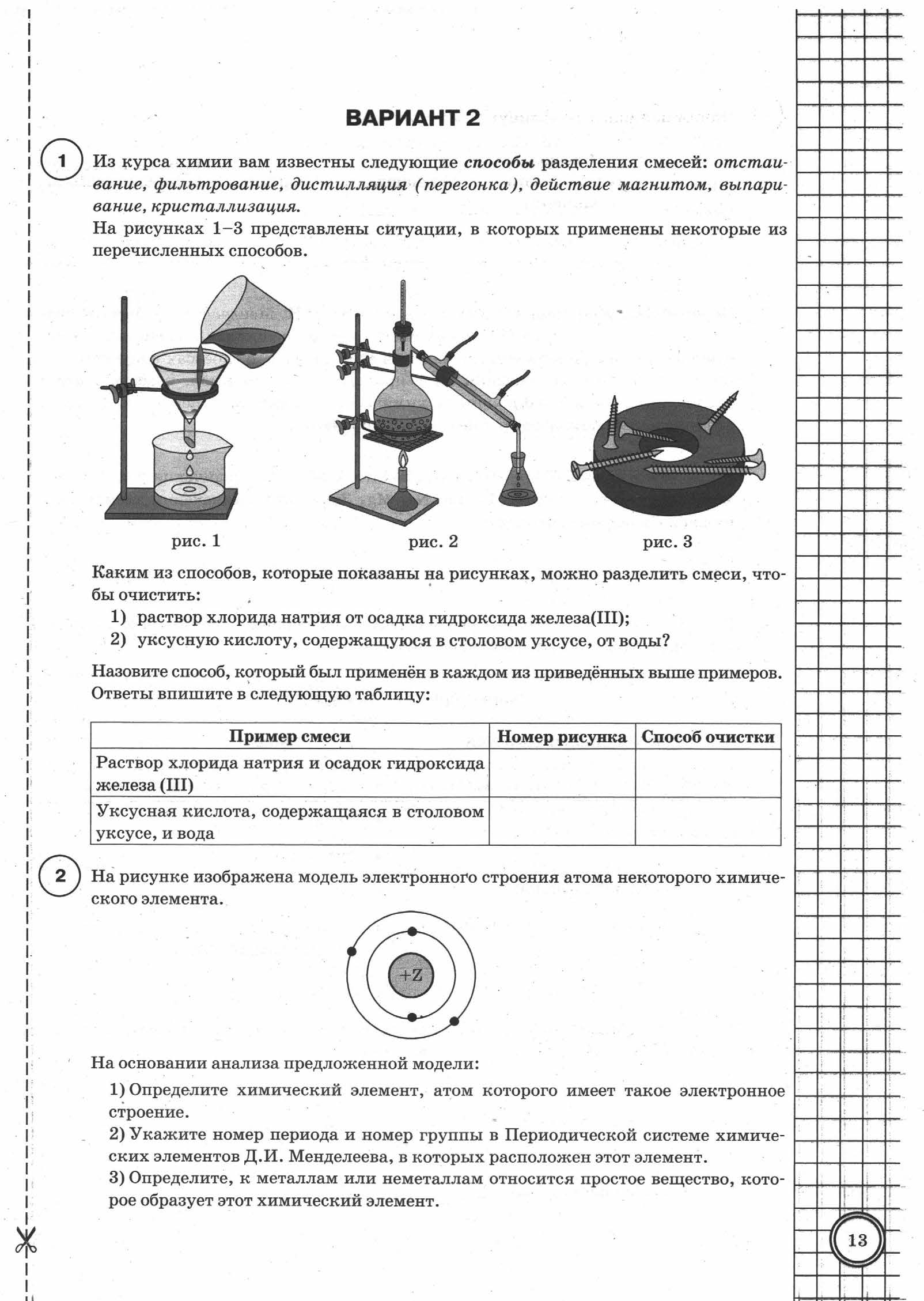 ВПР Химия. 11кл. Типовые задания. Медведев Ю. Н.