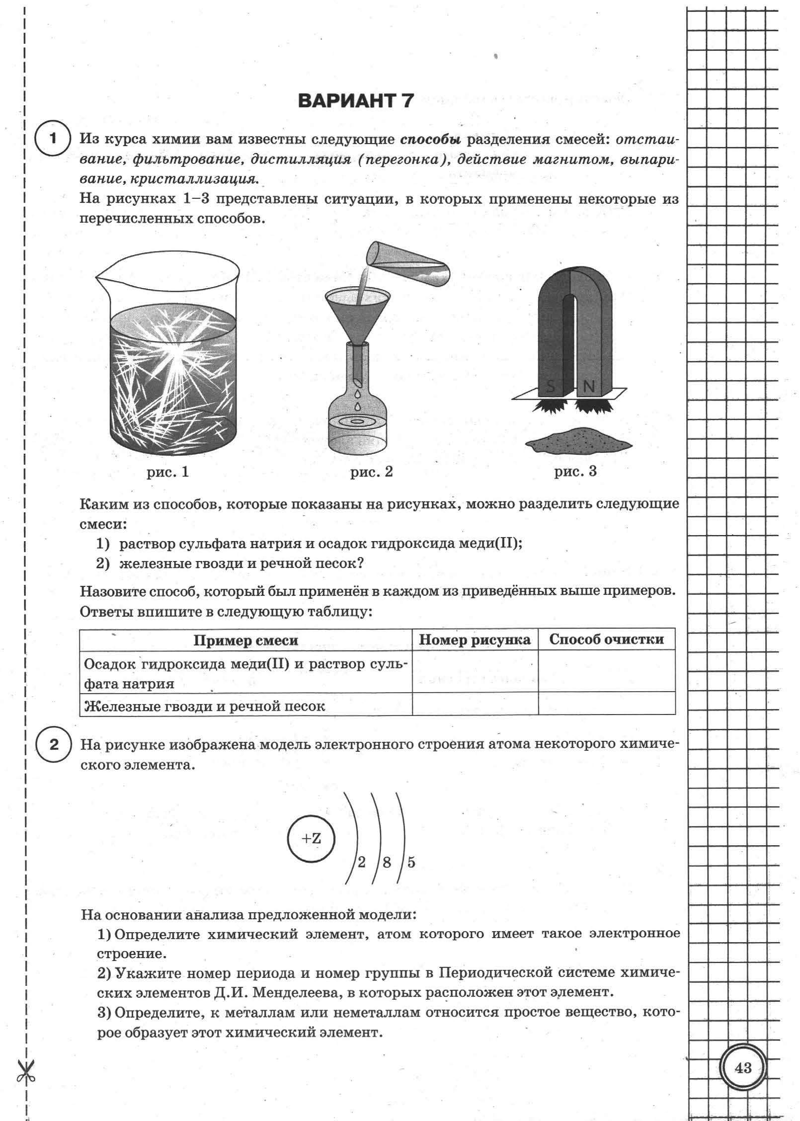 ВПР Химия. 11кл. Типовые задания. Медведев Ю. Н.