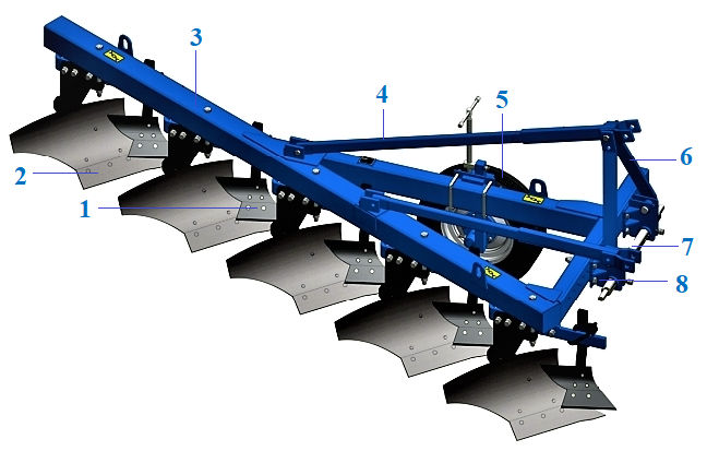 Фото плуга плн 4 35