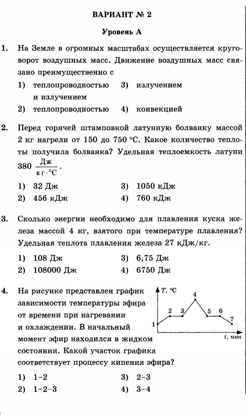 Контрольная работа по теме 