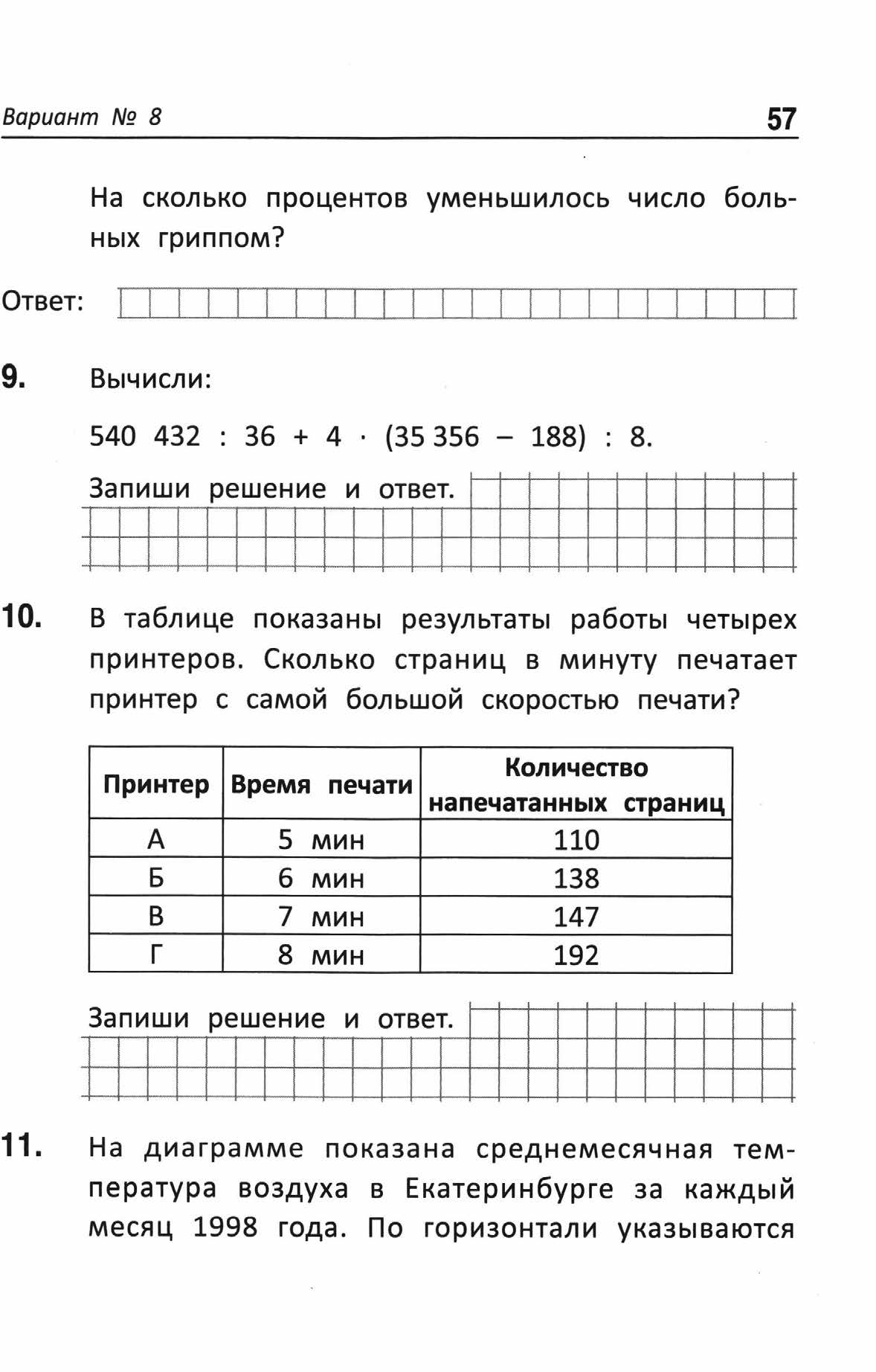 ВПР. Математика 5 класс. Варианты 1 - 15. Балаян Э. Н.