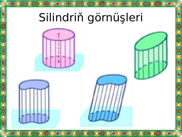 Silindriň görnüşleri 