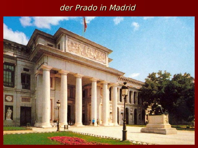 der Prado in Madrid  