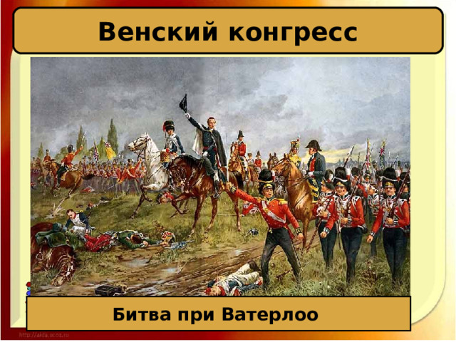 Венский конгресс Битва при Ватерлоо 