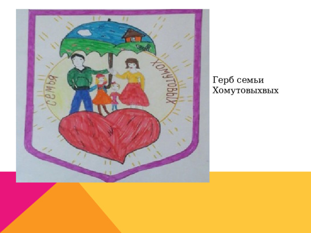 Герб семьи Хомутовыхвых 
