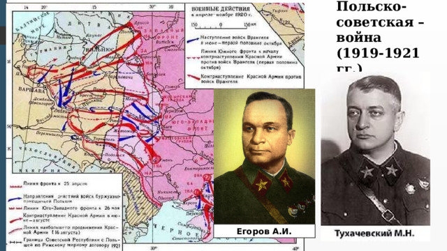 Польско-советская – война (1919-1921 гг.) Егоров А.И.  