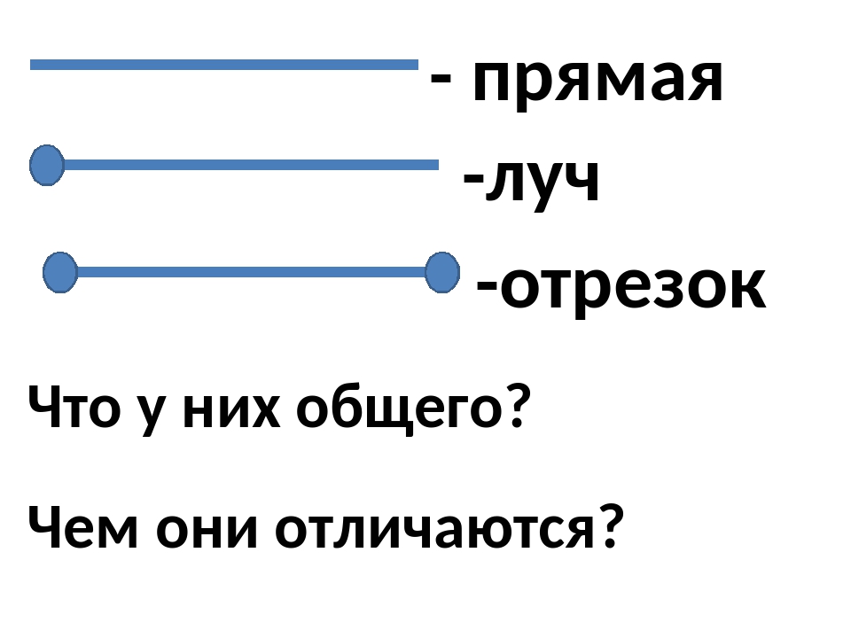 Луч см. Луч и отрезок. Прямые лучи и отрезки. Прямая и отрезок. Прямая Луч отрезок 2 класс.