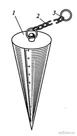 Отвес строительный эскиз
