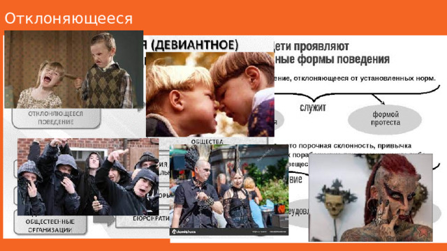 Отклоняющееся поведение 