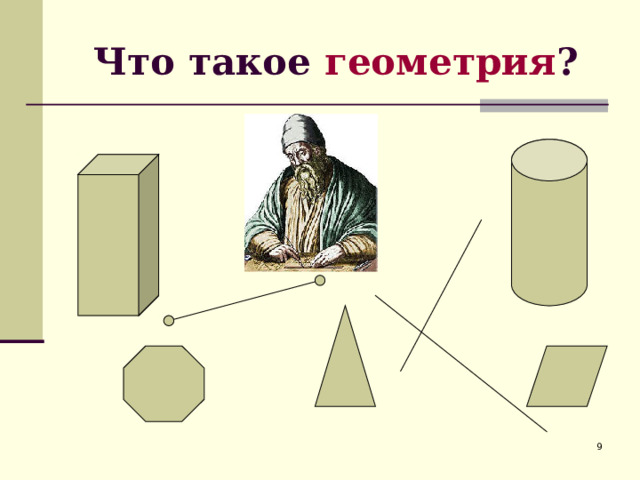 Что такое геометрия ?  