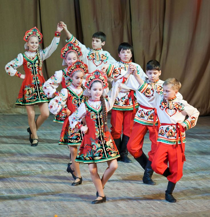 Детские русские народные костюмы для танцев