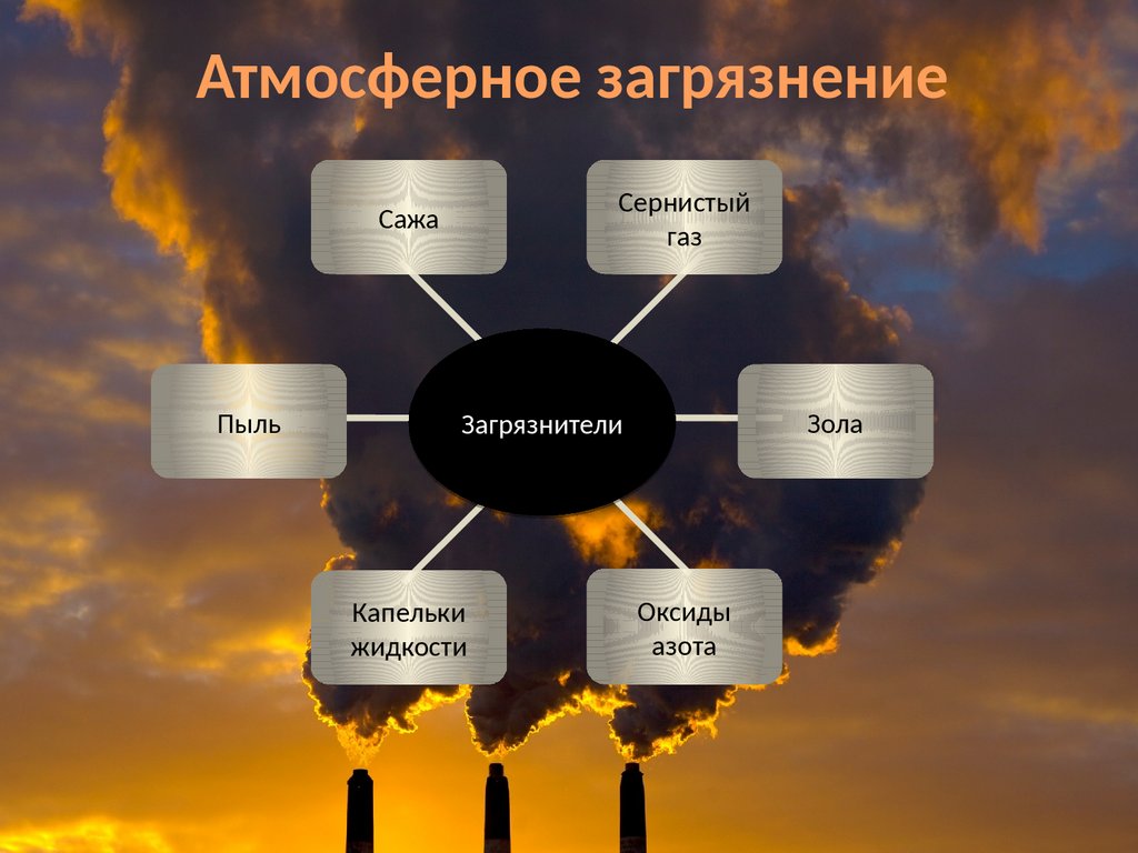 Презентация на тему загрязнение атмосферы обществознание 7 класс